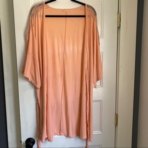 Gilligan & O’Malley Peach Short Robe